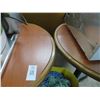Image 2 : Round Wood Trim 2-Top Tables (2)