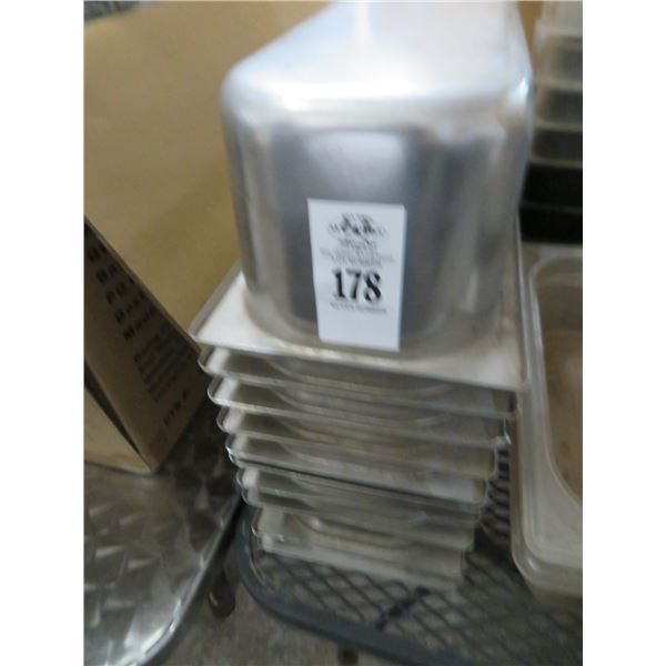10-1/3 by 4" Insert Pans - 10 X $