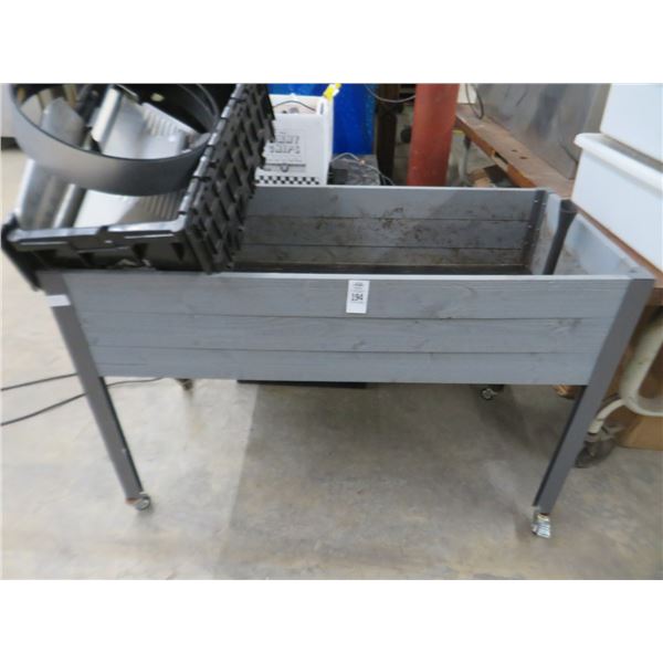 Rolling 18" x 4' Trough