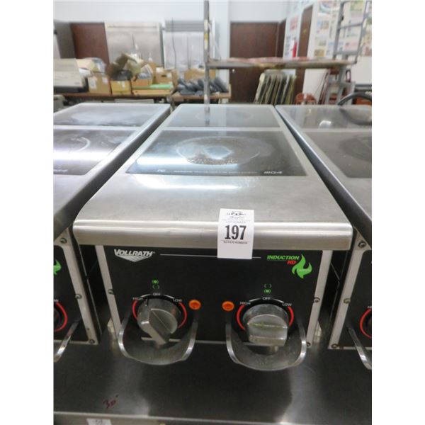 Vollrath # IIIG4 Induction Electric Double Countertop Range