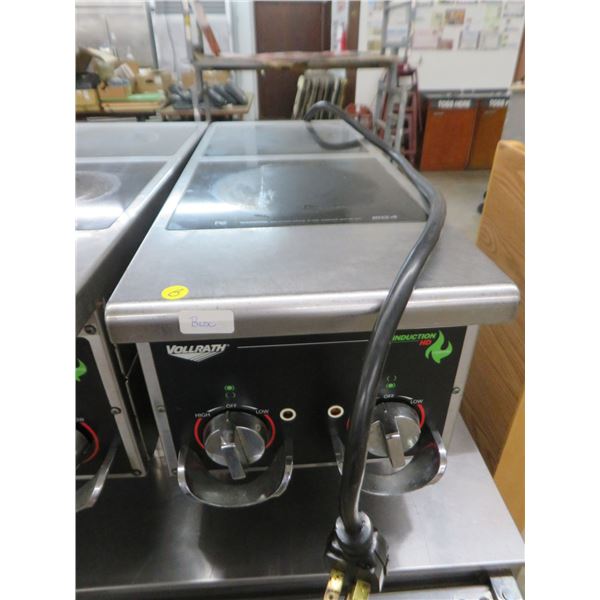Vollrath # IIIG4 Induction Electric Double Countertop Range
