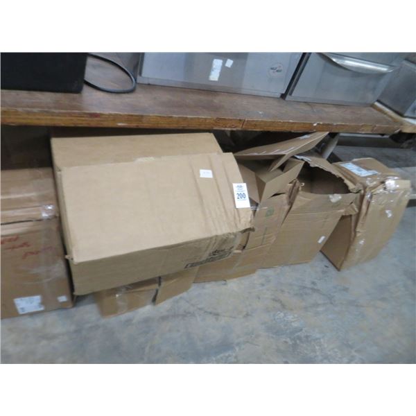 Lot of Cardboard Doillies & Gift Boxes