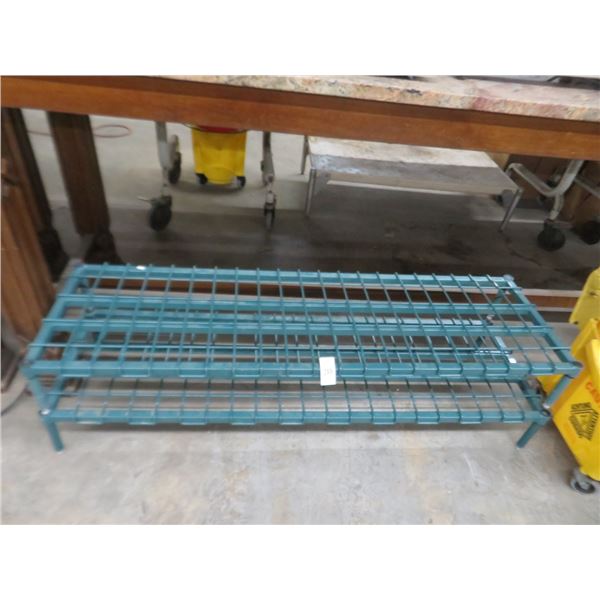 2-Green Coated Dunnage Racks - 2 X $