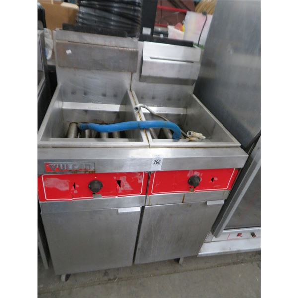 Vulcan Gas Double Deep Fryer