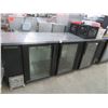 Image 1 : True Worktop 3 Glass Door Reach In Beer Cooler 55°