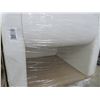 Image 2 : 4-White Leather Armchairs - 4 X $