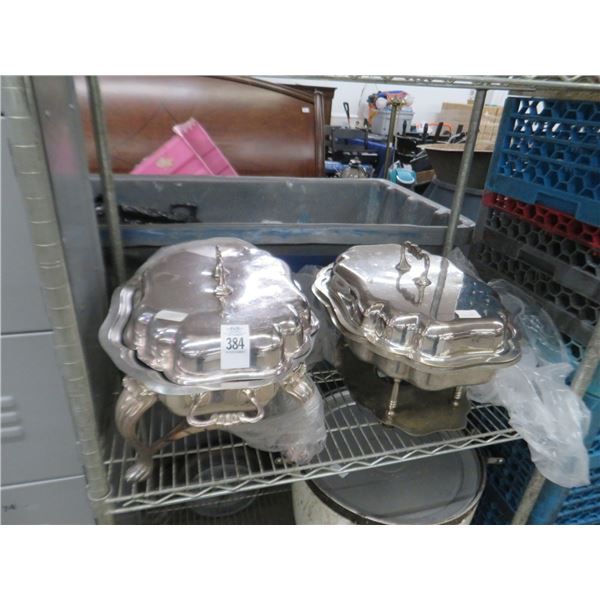 Ornate Chafing Dishes (2)