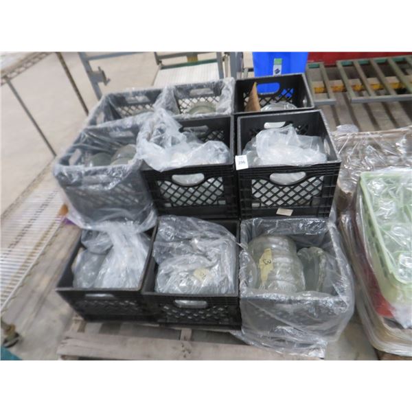 Pallet of Glass Salad Bowls