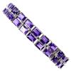 Image 2 : Natural Unheated Amethyst Bracelet