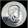 Image 2 : 2004 Canda $5 Maple Leaf 1 ozt .9999 Silver