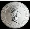 Image 2 : 2022 St.Helena Q.Elizabeth II 1 ozt Pegasus .999 Silver