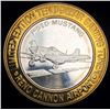 Image 2 : 1994 Fly Reno/Tahoe .999 Silver $10 Gaming Token
