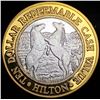 Image 1 : Reno Hilton Nevada .999 Silver $10 Gaming Token