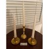 Image 1 : 3 Brass Candle Sticks