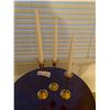 Image 1 : 3 Brass Candle Sticks