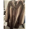 Winter Coat Faux Fur Small