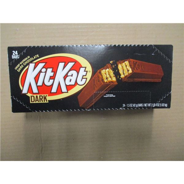 DARK CHOCOLATE KIT KAT BARS (24) PER BOX