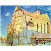 Image 1 : Alfred Sisley - Church of Moret