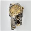Image 2 : Rolex Men's Two-Tone 36m Oyster Perpetual Datejust Wristwatch