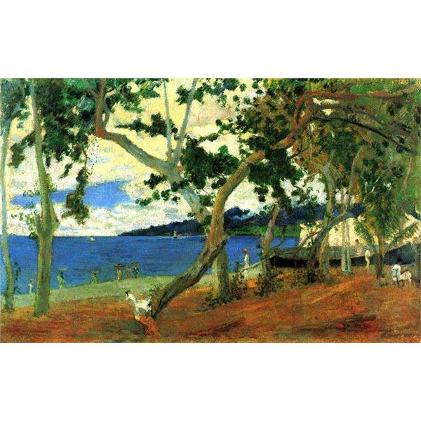 Paul Gauguin - Beach Scene 2