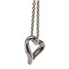 Image 3 : Boucheron Silver Heart Pendant Necklace