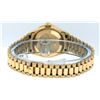 Image 9 : Rolex Ladies 18K Yellow Gold MOP Diamond Lugs President Wristwatch