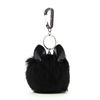 Image 2 : Christian Dior Cookie Bag Charm Leather and Fur Black