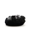 Image 3 : Christian Dior Cookie Bag Charm Leather and Fur Black