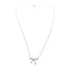 Image 3 : Tiffany & Co. SiLouis Vuittoner Bow Pendant Necklace