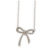 Image 5 : Tiffany & Co. SiLouis Vuittoner Bow Pendant Necklace
