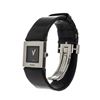 Image 1 : Chanel Black Leather Dial Quartz Ladies Watch