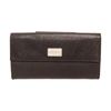 Image 1 : Bvlgari Black Leather Flap Wallet