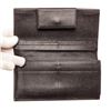 Image 6 : Bvlgari Black Leather Flap Wallet