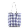 Image 3 : Balenciaga Everyday Tote Bag Printed Leather Small Blue, Print, White