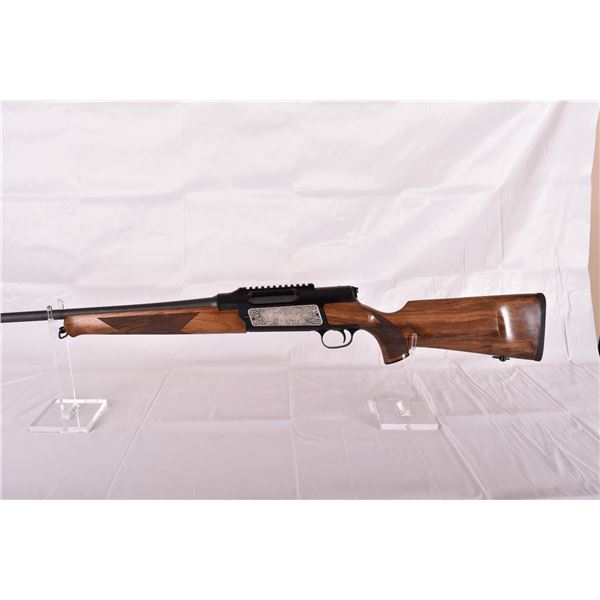 A beautiful Strasser Luxus RS14 rifle in .300 Win mag, with engraved African animal side plates a wo