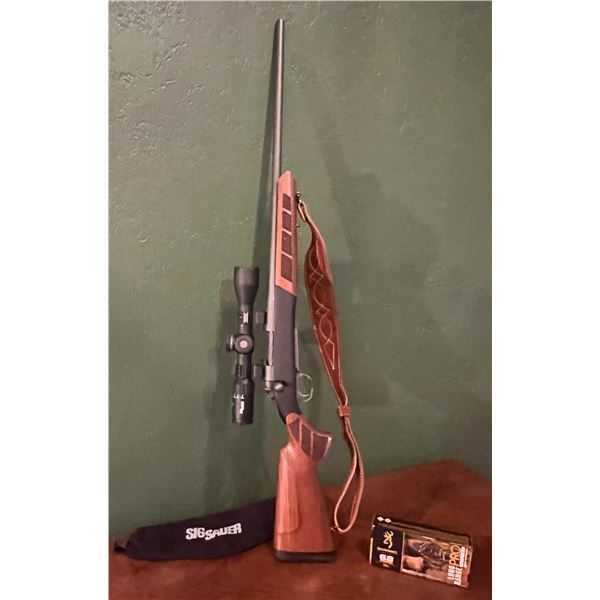 Custom bolt action rifle in 6.8 Western rifle made by Trop Gun Shop