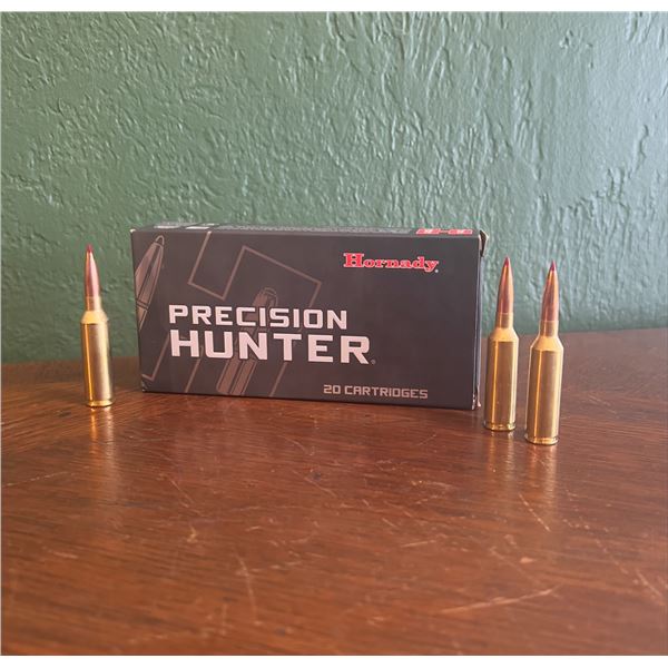 Hornady - Certificate for choice of case of Precision Hunter ammo