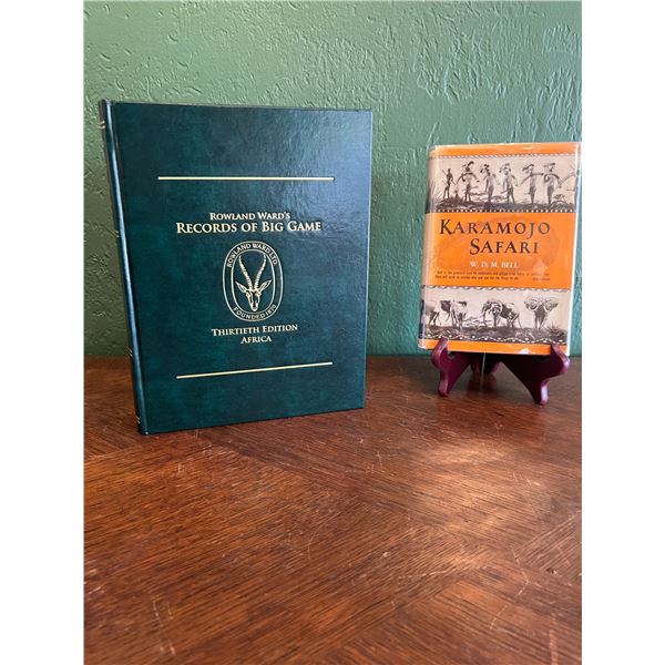 Rowland Ward’s Records of Big Game 30th Edition, signed by publisher Ludo Wurfbain