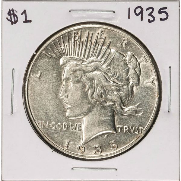 1935 $1 Peace Silver Dollar Coin