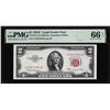 Image 1 : 1953C $2 Legal Tender Note Fr.1512 PMG Gem Uncirculated 66EPQ