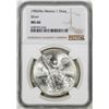 Image 1 : 1985Mo Mexico 1 Onza Libertad Silver Coin NGC MS66