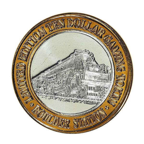 .999 Silver Boulder Station Hotel Casino Las Vegas, NV $10 Limited Edition Token