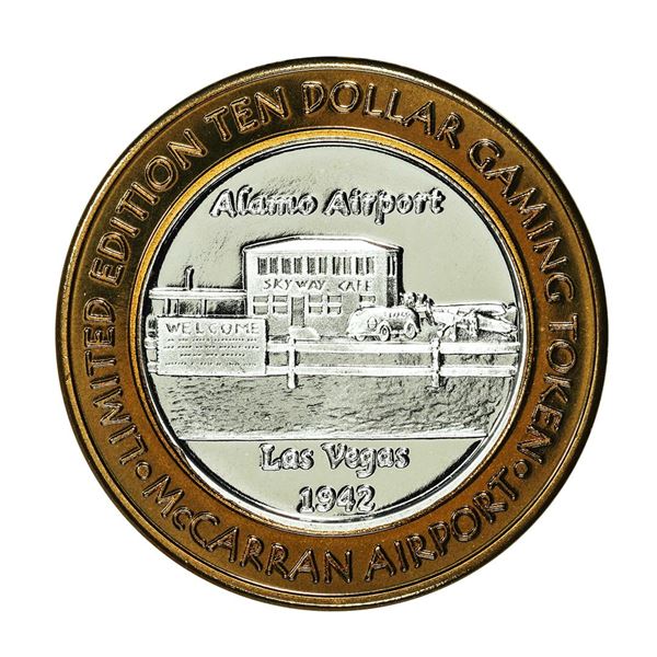 .999 Silver McCarran International Airport Las Vegas, NV $10 Limited Gaming Token