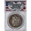 Image 2 : 1890-CC $1 Morgan Silver Dollar Coin ANACS Genuine