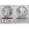 Image 2 : Lot of 2021-(S) Type 1 & 2 $1 American Silver Eagle Coins PCGS MS70 First Strike