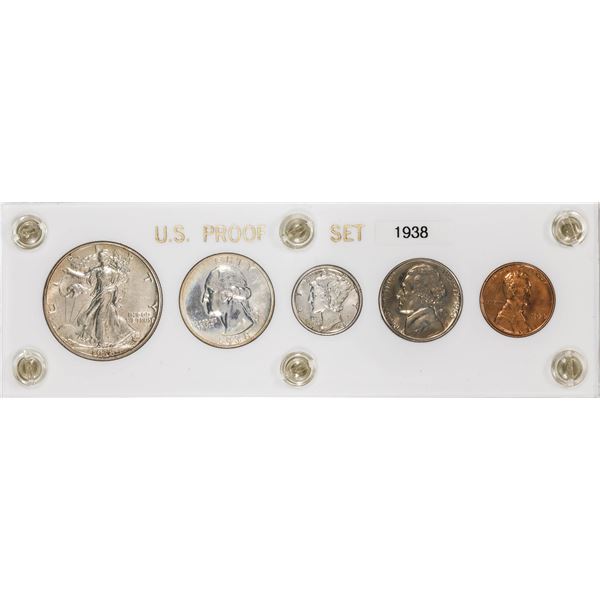 1938 (5) Coin Proof Set