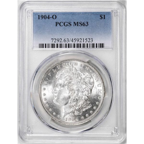 1904-O $1 Morgan Silver Dollar Coin PCGS MS63