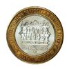 Image 2 : .999 Fine Silver Mahoney's Silver Nugget Las Vegas $10 Limited Edition Gaming Token
