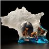Image 1 : Kitty Cantrell "Mother's Pride" Limited Edition Mixed Media Lucite Sculpture With COA