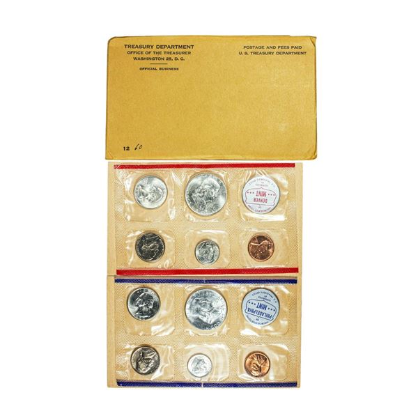 1960 P & D United States Uncirculated Mint Set